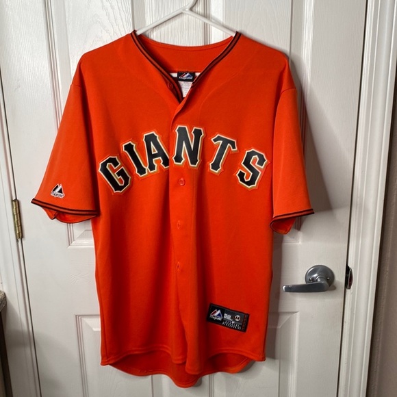 Majestic San Francisco Giants Jersey Sz Med - Picture 1 of 6